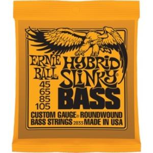 アーニーボール（アニーボール）　エレキベース弦　2833　 ERNIE BALL HYBRID SLINKY　#2833｜arabastamusic