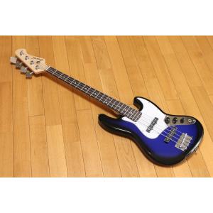 アリア ARIA Legend レジェンド  小学生や中学生におすすめのミニ エレキベース LJB-MINI BBS(Blue Black Sunburst) チューナープレゼント！｜arabastamusic