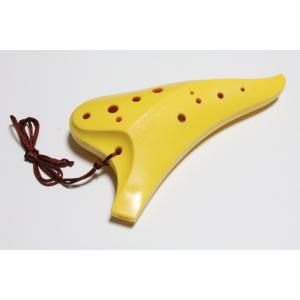 オオサワオカリナ 向日葵色 　Osawa Ocarina　Alto　C調 プラスチック 製 オカリナ iシリーズ  アルト　向日葵色｜arabastamusic