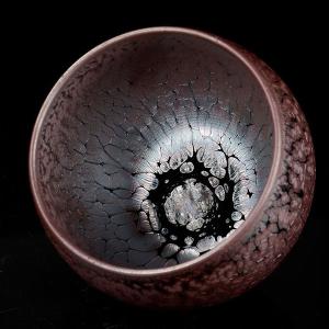 九谷焼 花瓶 陶器 古九谷人物 糠川清章（はせがわせいしょう）作