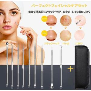 ニキビ 芯 角栓 アクネ 取り 抗菌 ステンレ...の詳細画像1