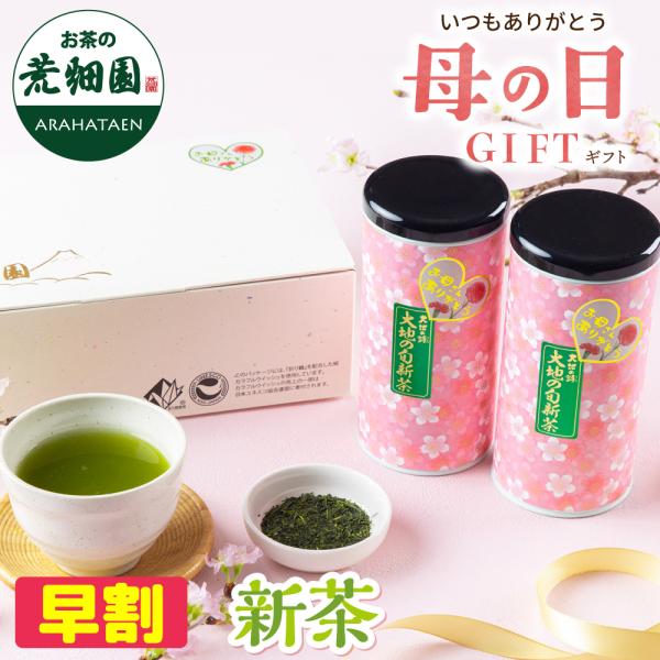 母の日 2026 ギフト プレゼント 早割 お茶 緑茶 新茶 茶葉 深蒸し茶 60代 70代 80代...