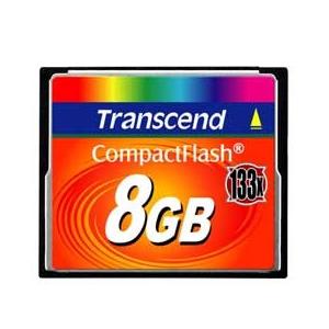 トランセンド コンパクトフラッシュ TS8GCF133（8GB） JAN末番810322｜araicamera
