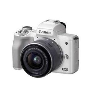 Canon EOS Kiss M EF-M15-45 IS STM レンズキット （ホワイト） JAN末番109375