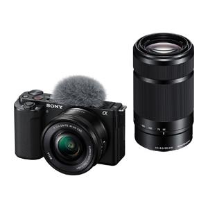 SONY VLOGCAM ZV-E10Y ダブルズームレンズキット （ブラック） JAN末番128637｜araicamera