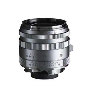 コシナ フォクトレンダー NOKTON Vintage Line 28mm F1.5 Aspherical Type II VM （シルバー） JAN末番132733 2024年1月発売｜araicamera