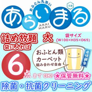 詰め放題 大 6点まで 保管無料 布団クリーニング 布団