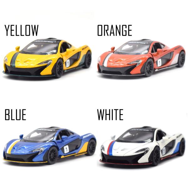 【選べる4カラー】マクラーレンP1　MCLAREN Position1　プルバック式　ミニカー　ダイ...