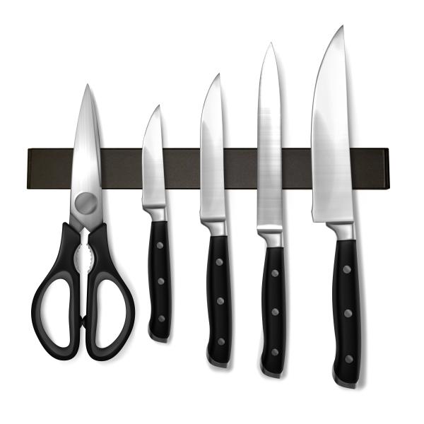 マグネット包丁 強力粘着テープ 30cm ブラック 包丁スタンド マグネット マグネット包丁 包丁ス...