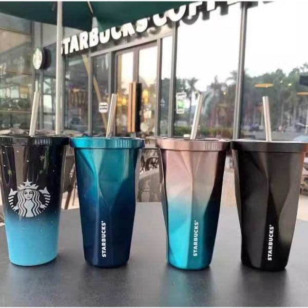 スターバックス タンブラー ステンレスカップ ストロー 海外 新品 STARBUCKS コップ スタ...