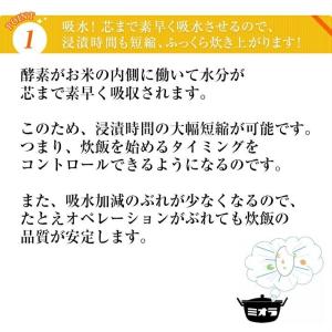 送料無料 炊飯 ミオラ1kg×2本 業務用 酵...の詳細画像3