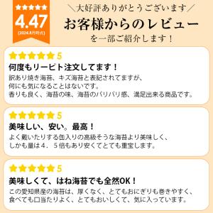 海苔 無添加 訳あり 愛知県産 はねのり30枚...の詳細画像1
