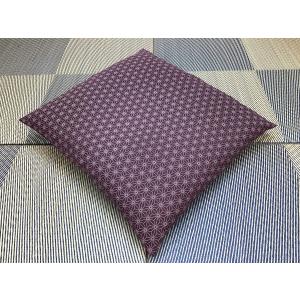 染めから縫製まで日本製の座布団カバー 59×6...の詳細画像4