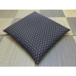 染めから縫製まで日本製の座布団カバー 59×6...の詳細画像3