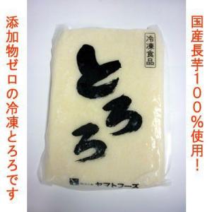 【まとめ買い】ヤマトフーズ　冷凍とろろ（1kg）×10袋