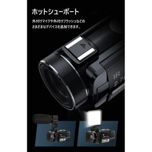ビデオ デジカメ 2.7K 3600万画素 D...の詳細画像5