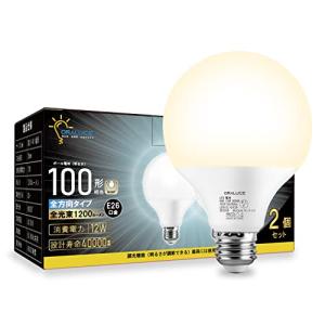 ORALUCE LED電球 E26口金 ボール電球 100W相当