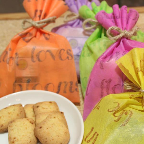 和歌山産ジャバラオレンジクッキー　ギフトラッピング(花粉の季節にオススメの柑橘系の爽やかでほろ苦いク...