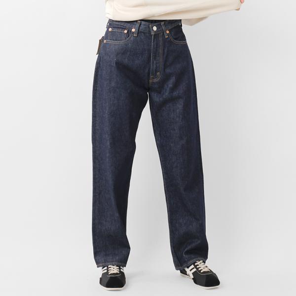 オアスロウ or slow  101 ダッド フィット デニム パンツ 01-1010w  ユニセッ...