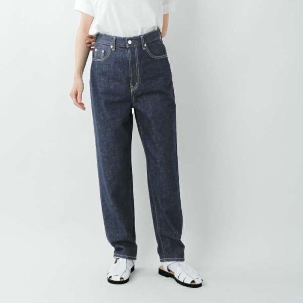 D.M.G ドミンゴ 12.5oz デニム 5P テーパード パンツ 11-0207d レディース