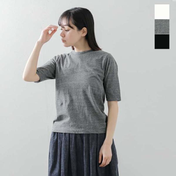 RINEN リネン aranciato別注 40 1オーガニック天竺 ハーフスリーブ Tシャツ 16...