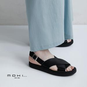 MOHI モヒ カウレザー サンダル MOHI（モヒ） セール【20%OFF】モヒ カウレザー クロス ストラップ