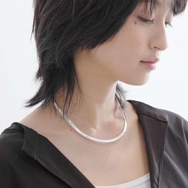 ジャミレイ JAMIRAY シルバー プレート チョーカー S PLATE CHOKER S 242...