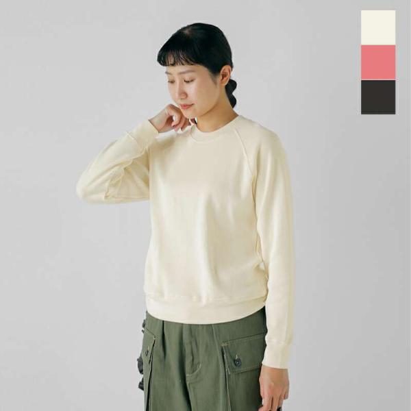 ジチピ GICIPI ぺザンテ コットン クルーネック ミラノリブ ラグランスリーブ ニットソー T...