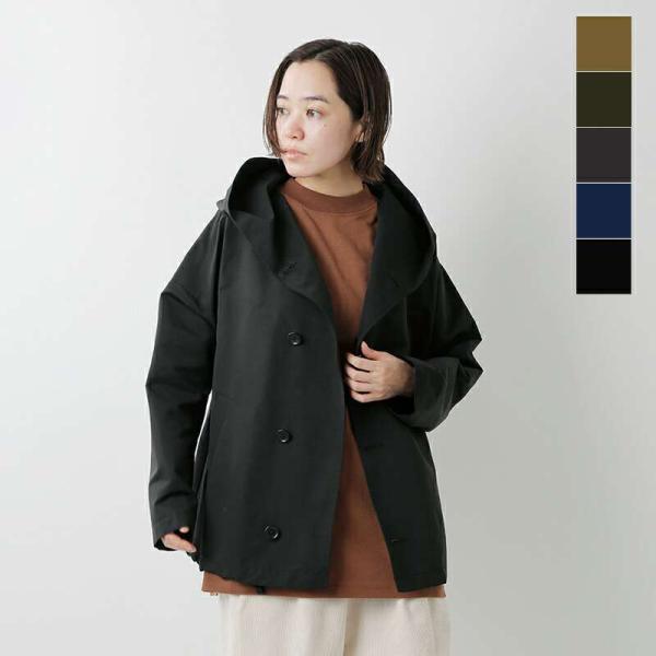 トラバイユマニュアル TRAVAIL MANUEL コーデュラ 64クロス ボタン パーカー ジャケ...