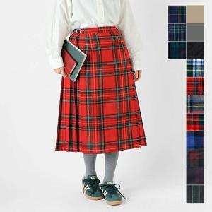 オニールオブダブリン ラッププリーツスカート スピックアンドスパン