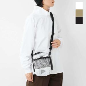 【☆】and wander アンドワンダー エコパック ショルダーポーチ ECOPAK sholder pouch 574-4975195 ユニセックス