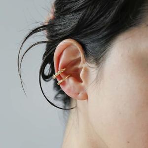 Aperdiem アペルディエム スワール ダブル イヤーカフ Swirl Double Ear Cuff 片耳用 81530113｜aranciato