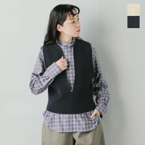 LOEFF ロエフ 8818-106-0039 グレー アルパカ×ウール ウェーブフリンジ