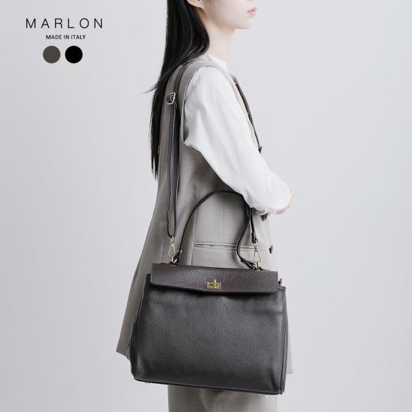 マーロン MARLON ドラーロレザー 2way ショルダーバッグ 96r-bs4764 レディース...