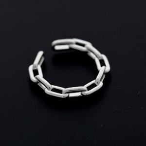 aura オーラ シルバー925 チェーン モチーフ リング chain motif ring a-r008｜aranciato