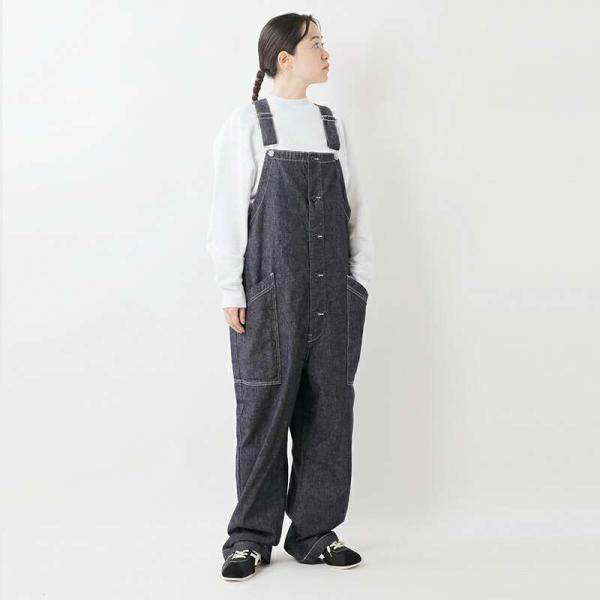 HARVESTY ハーベスティ 10ozノンフェイドデニムオーバーオール a12007 ユニセックス