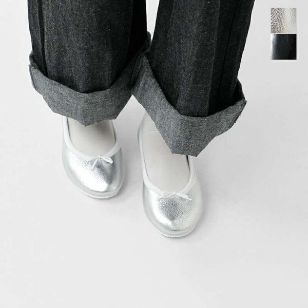 セール【30%OFF】クラウン CROWN レザー リボン バレエシューズ bow-ballet-s...