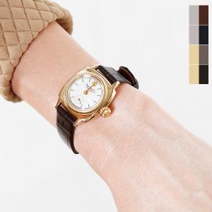 Vague Watch Co. ヴァーグウォッチカンパニー クロコダイルベルトアナログウォッチ 腕時計 COUSSIN 12｜aranciato