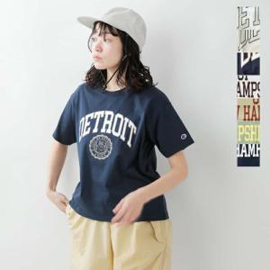 ゆうパケット選択可 チャンピオン Champion  コットンUSA ジャージー ショートスリーブ プリント Tシャツ cw-z328-329  2024ss新作｜aranciato