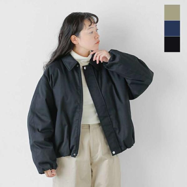 ミフュー miffew  ワイド スクエア ジップ アップ ダウン ジャケット WIDE SQUAR...