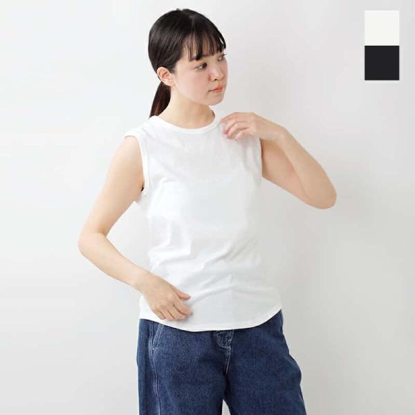 Hanes ヘインズ リサイクル 天竺 コットン スリーブレス Tシャツ hw3-z101  レディ...