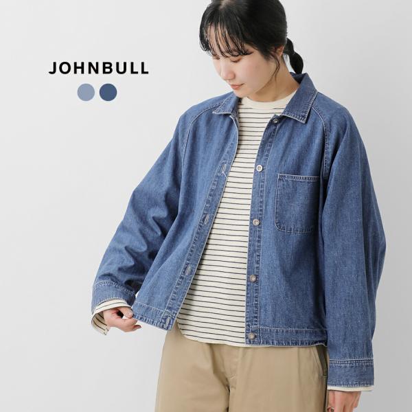 ジョンブル Johnbull  デニム ドルマン シャツ ブルゾン jl254s05 レディース  ...