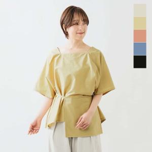 Worker's Nobility ワーカーズ ノビリティ コットン ポプリン マイコ シャツ maiko-shirts  レディース 2024ss新作｜aranciato