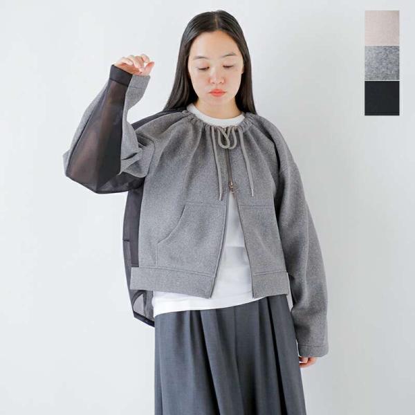 ミューニック Munich シアー メッシュ ダブルラッセル ジップ ブルゾン mn252u12  ...