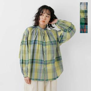 HOSHII TO DEAU ホシイトデアウ ×manon マノン aranciato別注 長袖 チェック アミカル シャツ mnn-sh-238-a-same1 レディース 2024ss新作｜aranciato