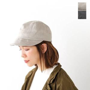 Nine Tailor ナインテイラー リネンキャップ Sene cap n-413｜aranciato