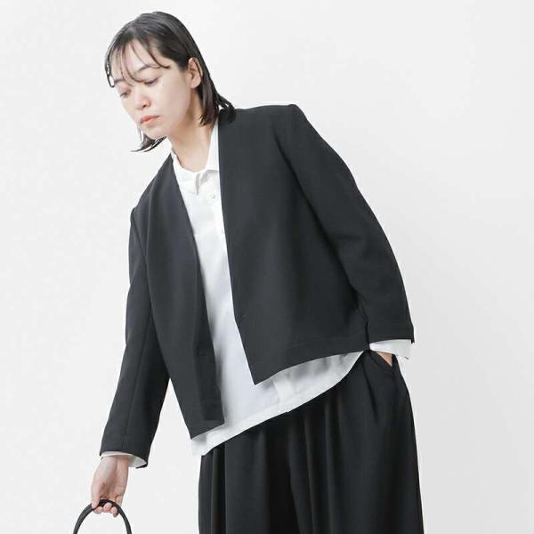 ノーコントロールエアー NO CONTROL AIR  ライトクレープ ダブルクロス ノーカラー ジ...