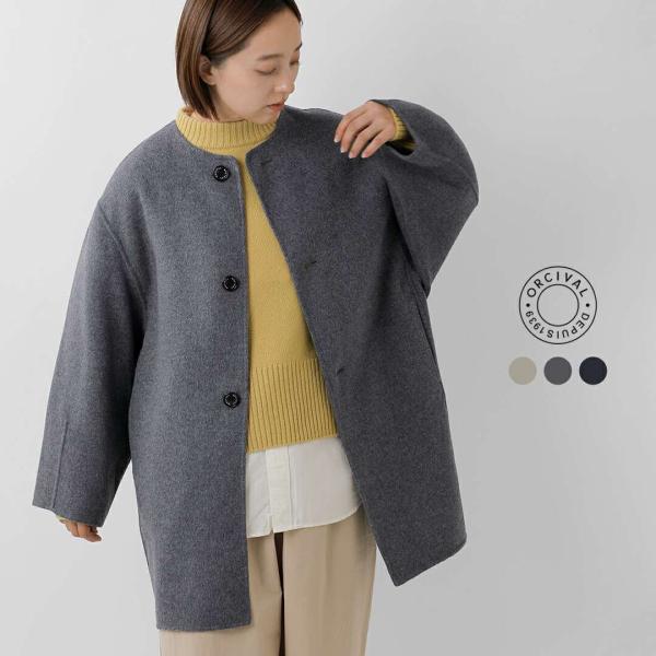 セール【20%OFF】オーチバル オーシバル ORCIVAL リバーウールビーバー ラウンドネック ...