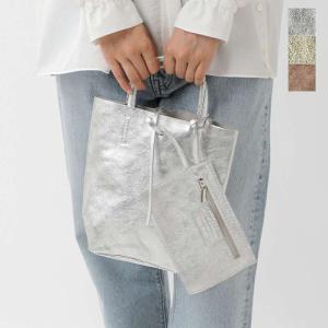 MARLON マーロン ハンドバッグ ショルダーバッグ グレー レディース