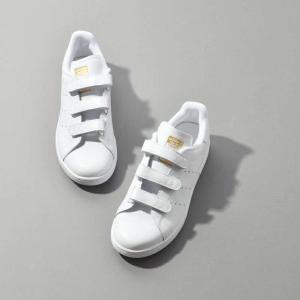 アディダス　24 スタンスミス スタンスミス　テープ　ゴールド　メルだる アディダス スタンスミス ゴールド - メルカリ